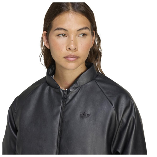Adidas Γυναικείο μπουφάν Pleather Bomber Synthetic Down Jacket